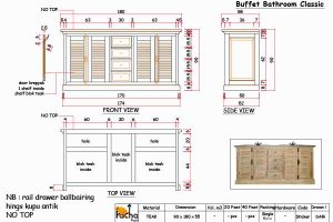 meuble teck salle de bain