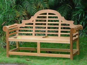 banc jardin teak